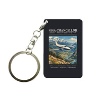 Thumbnail for Cessna 414A Chancellor - Poster - Key Chain - Black