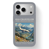 Thumbnail for Cessna 414A Chancellor - Poster - MagSafe iPhone 17 Pro - Gray