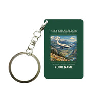 Thumbnail for Cessna 414A Chancellor - Poster + Name - Key Chain - Dark Green