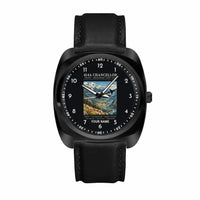 Thumbnail for Cessna 414A Chancellor - Poster + Name - Luxury Cushion - Black and Black Strap