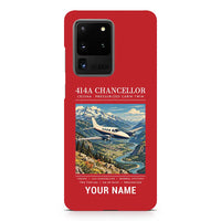 Thumbnail for Cessna 414A Chancellor - Poster + Name - Samsung Case - Red