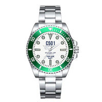 Thumbnail for Cessna 501 Citation I SP - Classic - White + Name - Premium Diver - Green