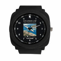Thumbnail for Cessna 501 Citation I SP - Poster + Name - Rubber Strap - Black