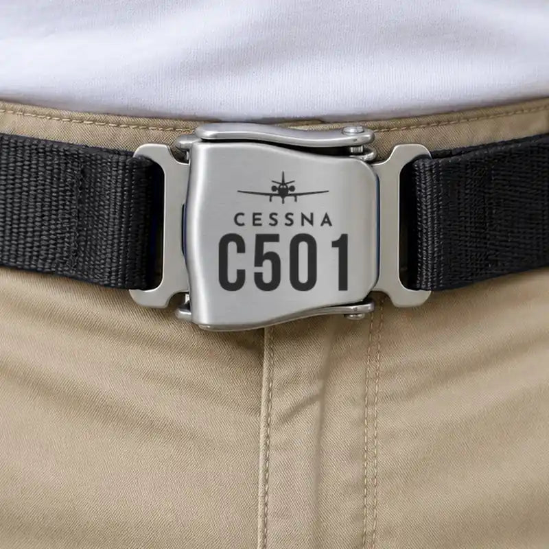 Cessna 501 Citation I SP - Seat Belt - Heritage - Black