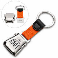 Thumbnail for Cessna 501 Citation I SP - Seat Belt Key Chain - Heritage - Orange