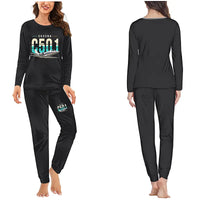 Thumbnail for Cessna 501 Citation I SP - Women Pajamas - Original Chest - Black