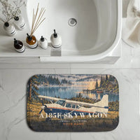 Thumbnail for Cessna A185F Skywagon - 3D + Name - Bath Mat