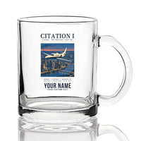 Thumbnail for Cessna Citation 500 - Citation I - Poster + Name - Coffee & Tea Glass