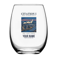 Thumbnail for Cessna Citation 500 - Citation I - Poster + Name - Water & Drink Glass