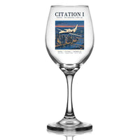 Thumbnail for Cessna Citation 500 - Citation I - Poster - Wine Glass