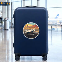 Thumbnail for Cessna Citation 550 - Citation II - 3D - Circle Sticker - Suitcase