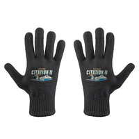 Thumbnail for Cessna Citation 550 - Citation II - Gloves - Full - Cartoon - Black