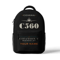 Thumbnail for Cessna Citation 560 - Citation V - 3D Backpack - Heritage + Name - Black