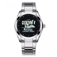 Thumbnail for Cessna Citation 560 - Citation V - Cartoon - Stainless Steel Band - For Men