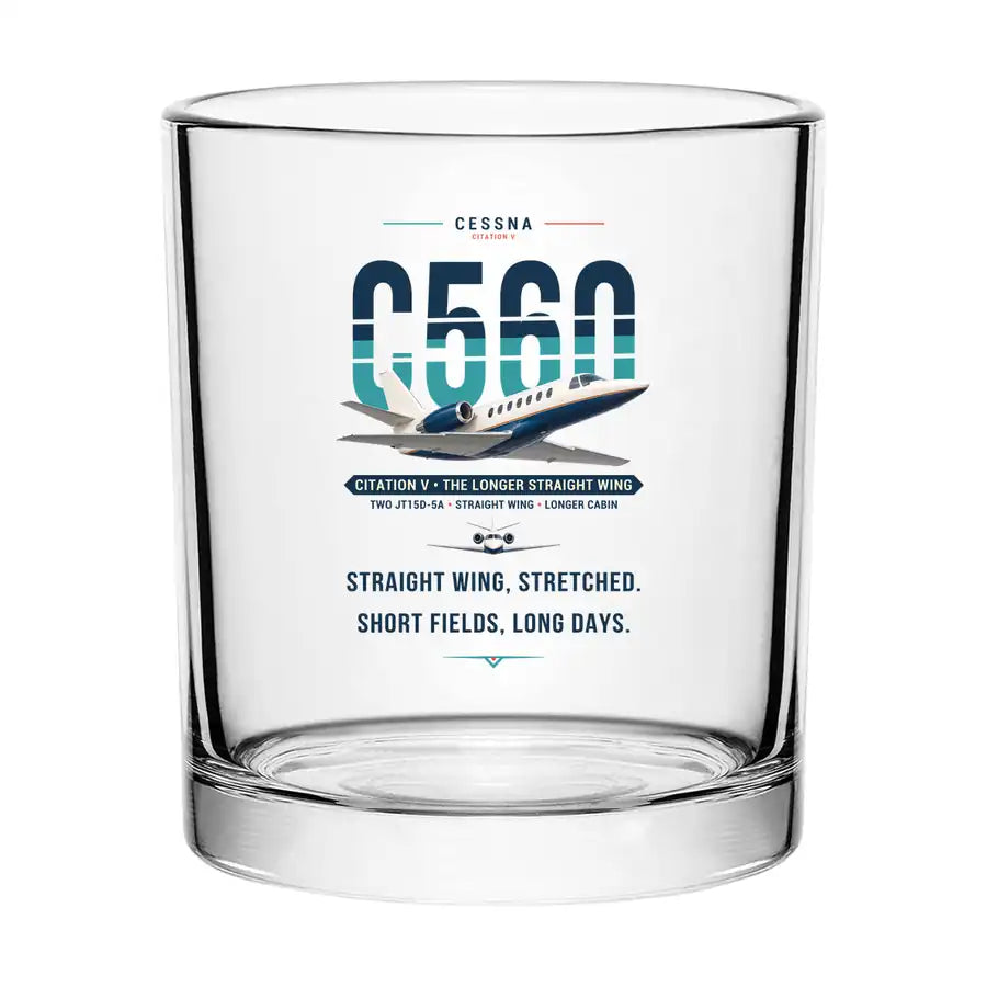 Cessna Citation 560 - Citation V - Original - Special Whiskey Glass