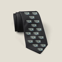 Thumbnail for Cessna Citation Bravo - Cartoon Pattern - Tie - Black