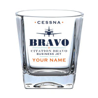 Thumbnail for Cessna Citation Bravo - Heritage + Name - Whiskey Glass