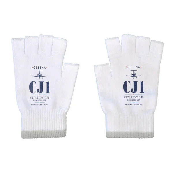 Cessna Citation CJ1+ - Gloves - Cut - Heritage - White