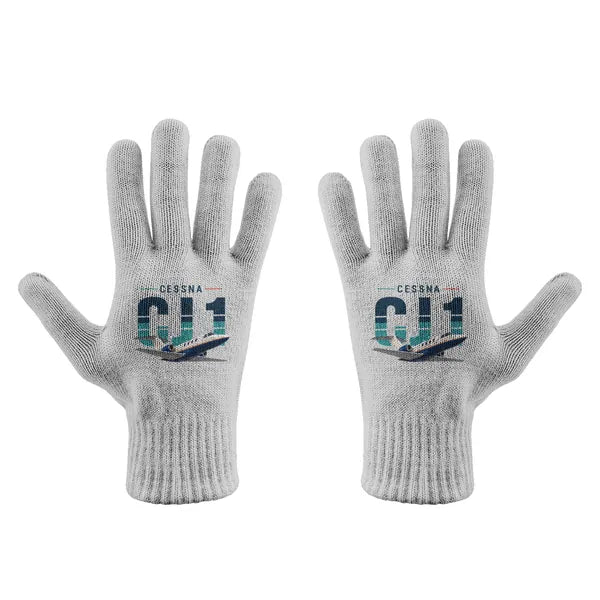 Cessna Citation CJ1+ - Gloves - Full - Original - Light Gray