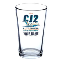 Thumbnail for Cessna Citation CJ2+ - Cartoon + Name - Beer & Water Glass
