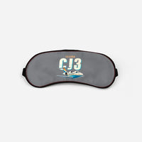 Thumbnail for Cessna Citation CJ3+ - Cartoon - Sleep Mask - Gray