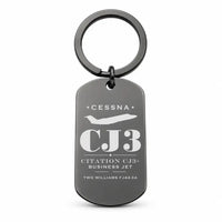 Thumbnail for Cessna Citation CJ3+ - Key Chain - Heritage - Black