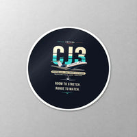 Thumbnail for Cessna Citation CJ3+ - Original - Circle Sticker - Close-up