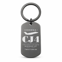 Thumbnail for Cessna Citation CJ4 Gen2 - Key Chain - Heritage - Black