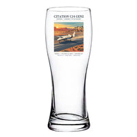 Thumbnail for Cessna Citation CJ4 Gen2 - Poster - Pilsner Beer Glass