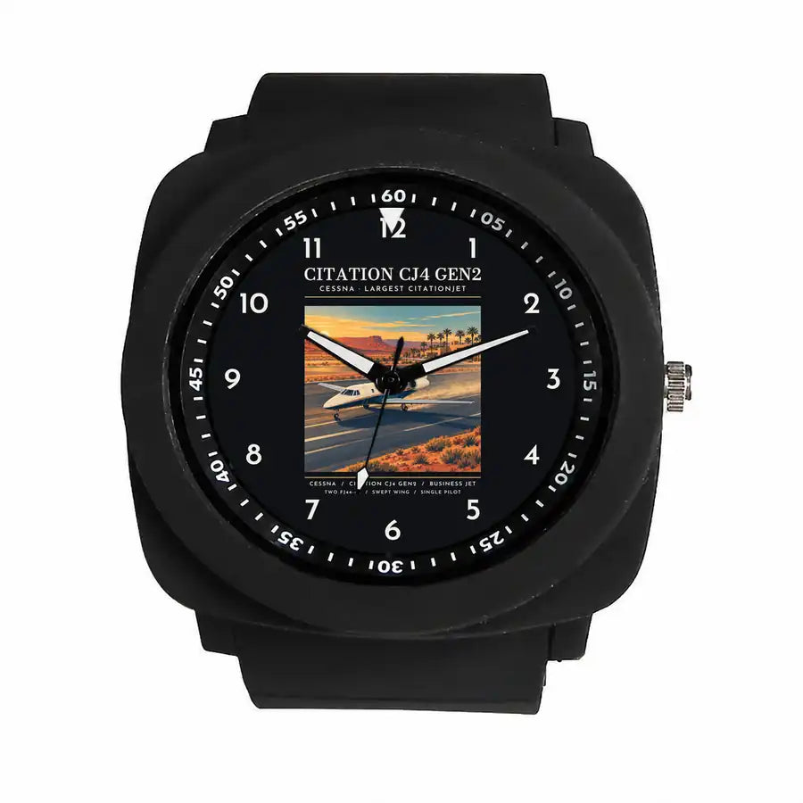 Cessna Citation CJ4 Gen2 - Poster - Rubber Strap - Black