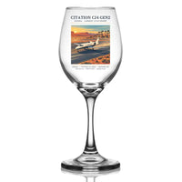 Thumbnail for Cessna Citation CJ4 Gen2 - Poster - Wine Glass