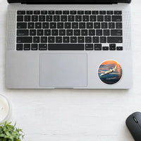Thumbnail for Cessna Citation Encore+ - 3D - Circle Sticker - Laptop