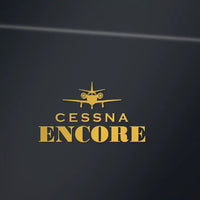 Thumbnail for Cessna Citation Encore+ - Heritage Die-Cut - Gold - Die-Cut - Close-up