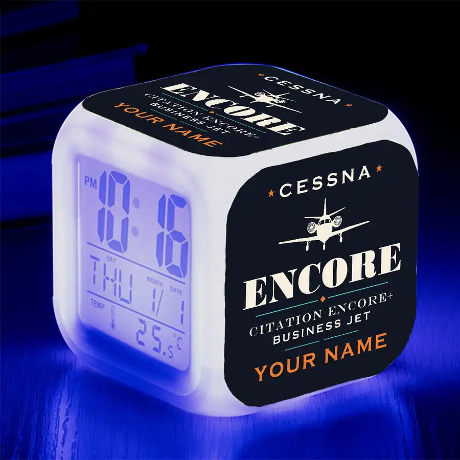 Cessna Citation Encore+ - Heritage + Name - Alarm Clock