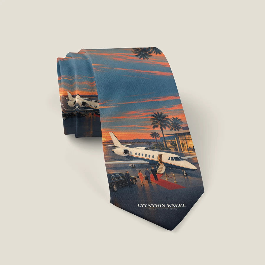 Cessna Citation Excel - 3D - Tie - Full Print