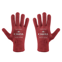 Thumbnail for Cessna Citation Excel - Gloves - Full - Heritage + Name - Red