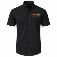Thumbnail for Cessna Citation Excel - Short Sleeve Shirt - Poster - Black