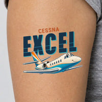Thumbnail for Cessna Citation Excel - Tattoo - Cartoon