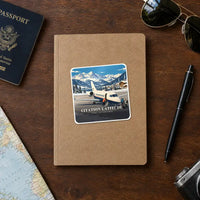 Thumbnail for Cessna Citation Latitude - 3D - Square Sticker - Notebook