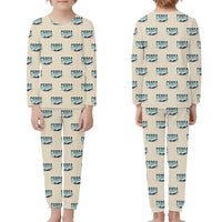 Thumbnail for Cessna Citation Latitude - Children Pajamas - Original Pattern - Beige
