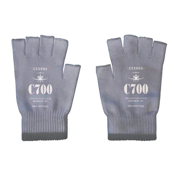Cessna Citation Longitude - Gloves - Cut - Heritage - Gray