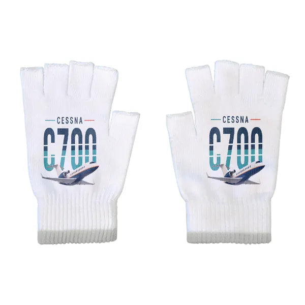 Cessna Citation Longitude - Gloves - Cut - Original - White