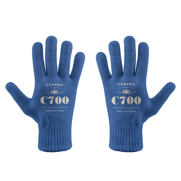 Cessna Citation Longitude - Gloves - Full - Heritage - Blue