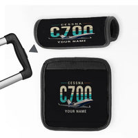 Thumbnail for Cessna Citation Longitude - Original + Name - Luggage Handle Cover - Black