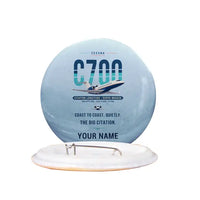 Thumbnail for Cessna Citation Longitude - Original + Name - Pin - Light Blue