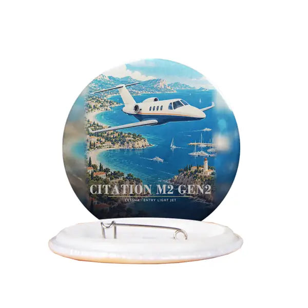 Cessna Citation M2 Gen2 - 3D - Pin - Full Print