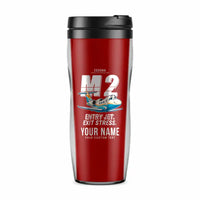 Thumbnail for Cessna Citation M2 Gen2 - Cartoon + Name - Plastic (No Holder) - Red