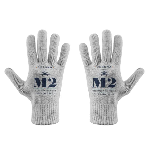 Cessna Citation M2 Gen2 - Gloves - Full - Heritage - Light Gray