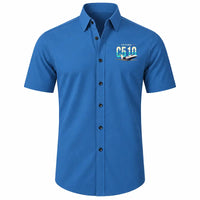 Thumbnail for Cessna Citation Mustang - Short Sleeve Shirt - Original - Blue