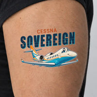 Thumbnail for Cessna Citation Sovereign+ - Tattoo - Cartoon - Man